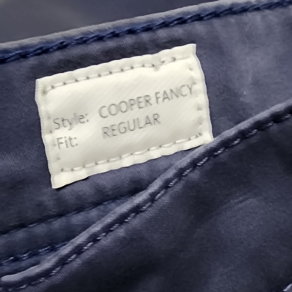 Brax Feel Good Mens Pants Blue Cooper Fancy Regular 32/34 - Picture 7 of 9